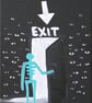 EXIT - Surreal Series 1 - ACEO
