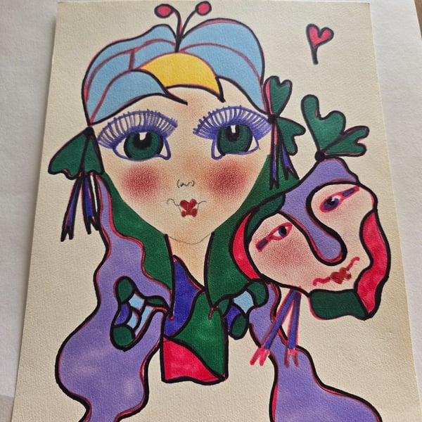 Fairy Witch Drawing 