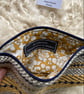 Wool Mini Pouch - Honey: Handwoven in Wales - Image 2