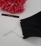 Face mask, small, nose wire,  3 layer,  adjustable in black  - Image 9