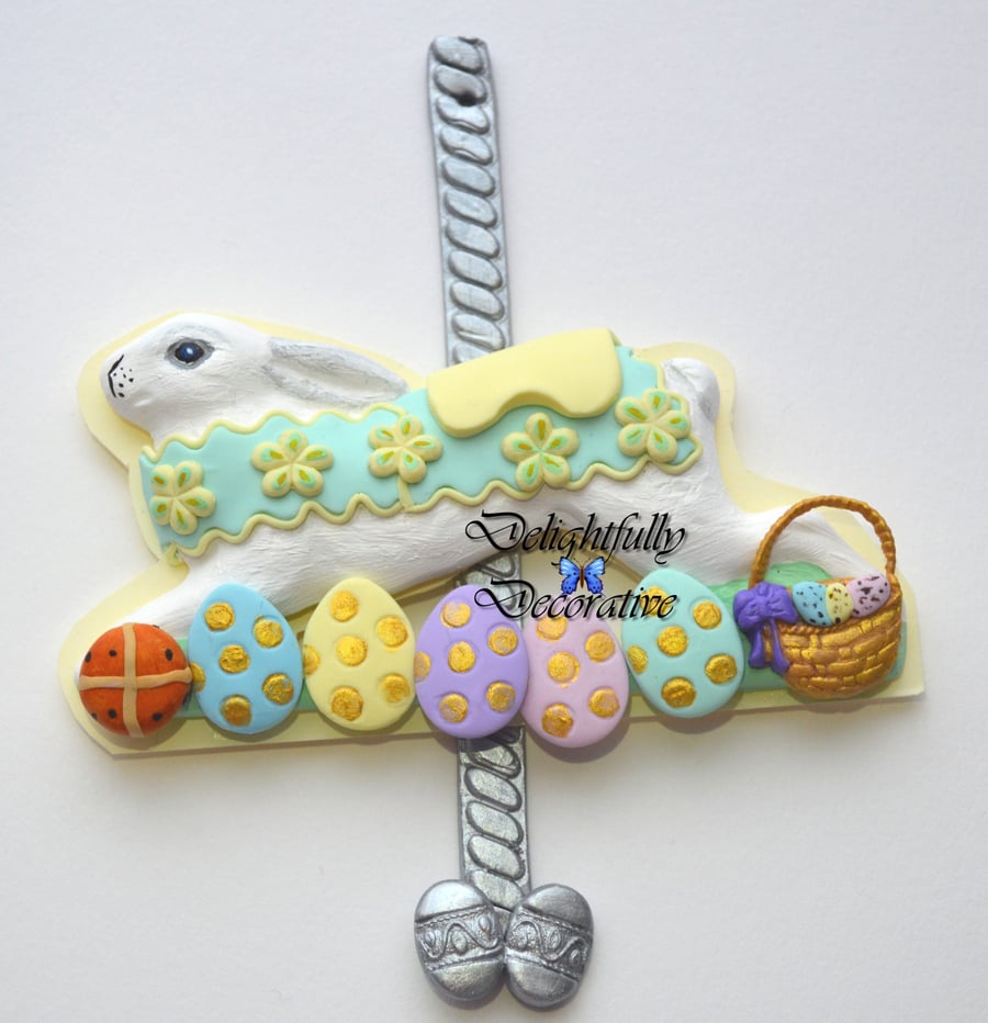 Easter Egg Carousel Bunny