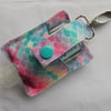 Hand Sanitiser Holder - Blue Mermaid Scales