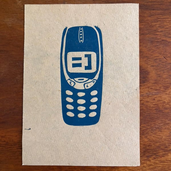 Blue Nokia 3310