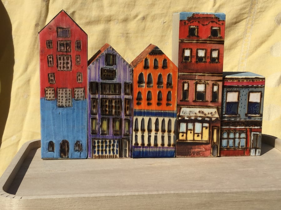 Amsterdam town houses