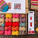 KNITTING KIT for Scrappy Socks (needles included)
