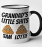 Grandad's Gift Personalised Grandad's Little Sh... Mug Funny Present for Grandad - Image 9