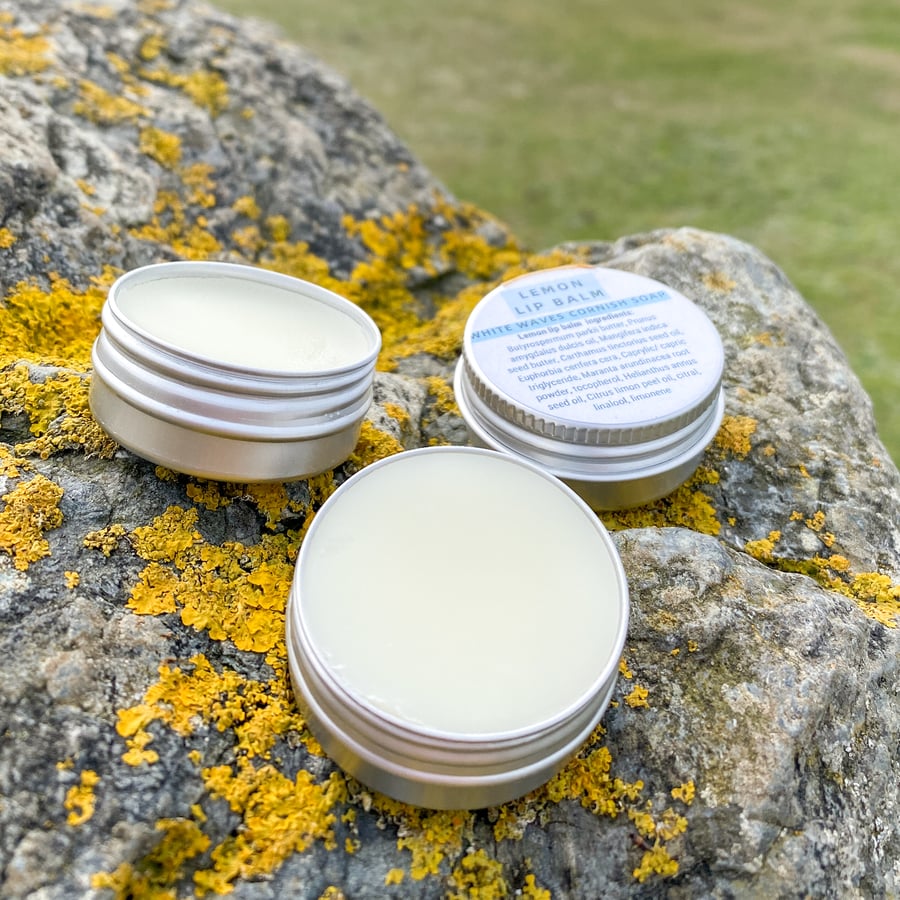Lemon Lip Balm - natural - plastic-free