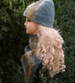 Merino Wool Felted Set Scarf Hat and Mittens - Image 2