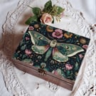 Deep Pine Wooden Keepsake Box 