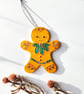Handcrafted Christmas Decorative Hanging Ornament - Image 1