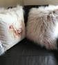 High Land Cow print faux fur cushions with Duck Feather square Pad  - Image 8