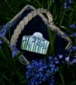 Bluebell Butter Dish - Hand Painted - Image 2