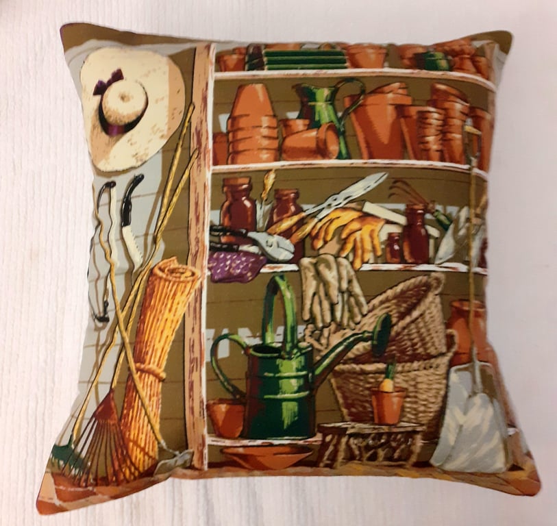 In the garden shed cushion