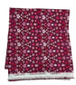 Large wash bag in Liberty cotton, floral toiletries bag with handles and pocket. - Image 10