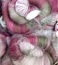 50g Linen & Old Rose Art Batt for Spinning & Felting - Image 5