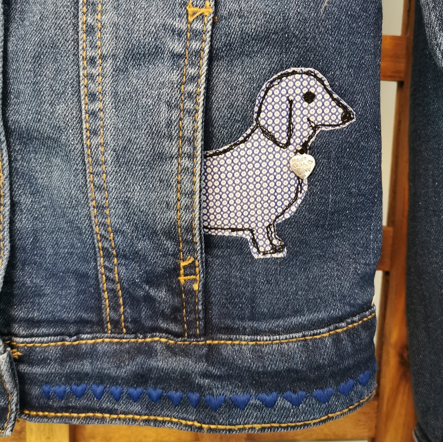 Puppy in pocket Jacket (7-8 yrs)