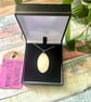 Handmade Sterling Silver 925 Angelite Pendant Necklace & Chain - Image 4