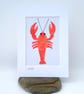 Orange batik 'Lobster' fabric picture - 5x7'' inc mount by CrossParkCrafts - Image 9