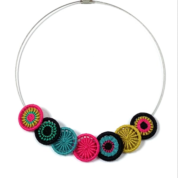 Dorset Button Necklace