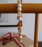 Handmade bracelet made using pre-loved beads. - Image 3
