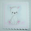 original hand drawn and hand painted cute greetings card ( ref F 292)