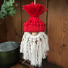 Macrame Santa Decorations