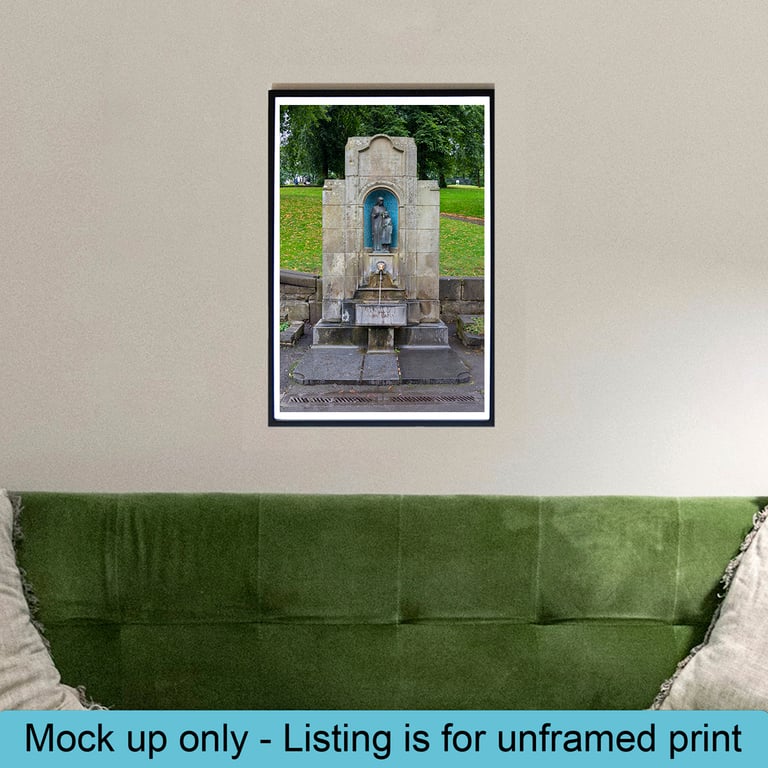 St Ann's Well, Buxton print