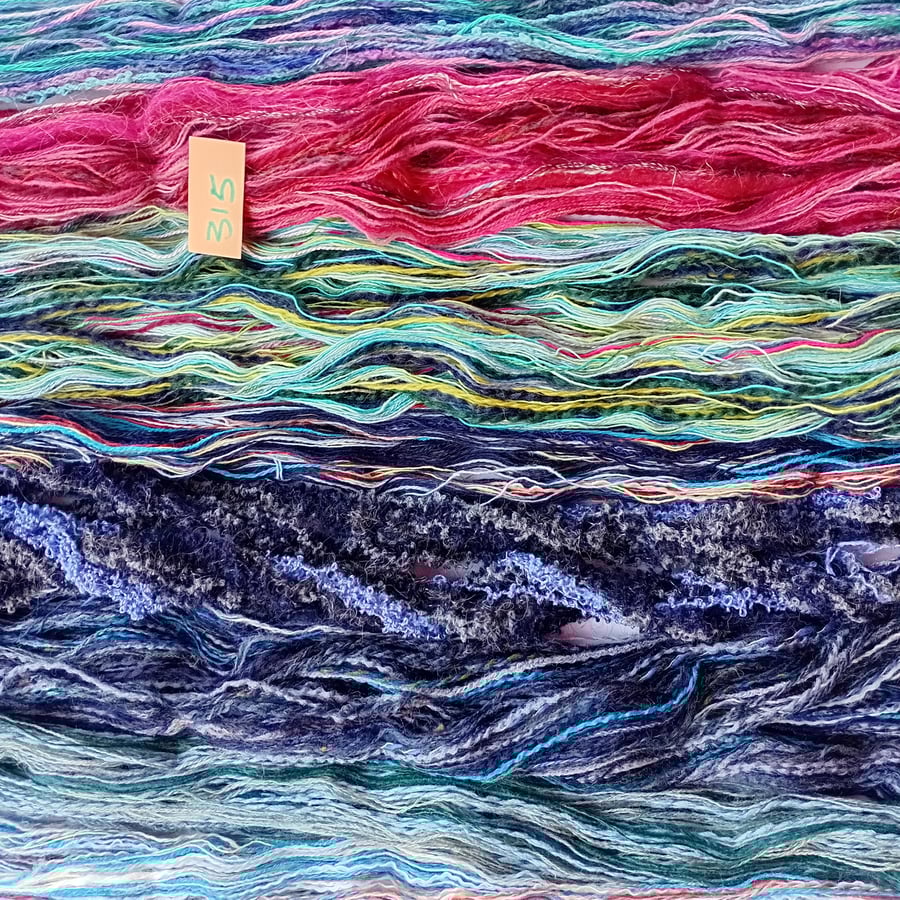 Inspiration thread bundle for creative crafts and textile arts