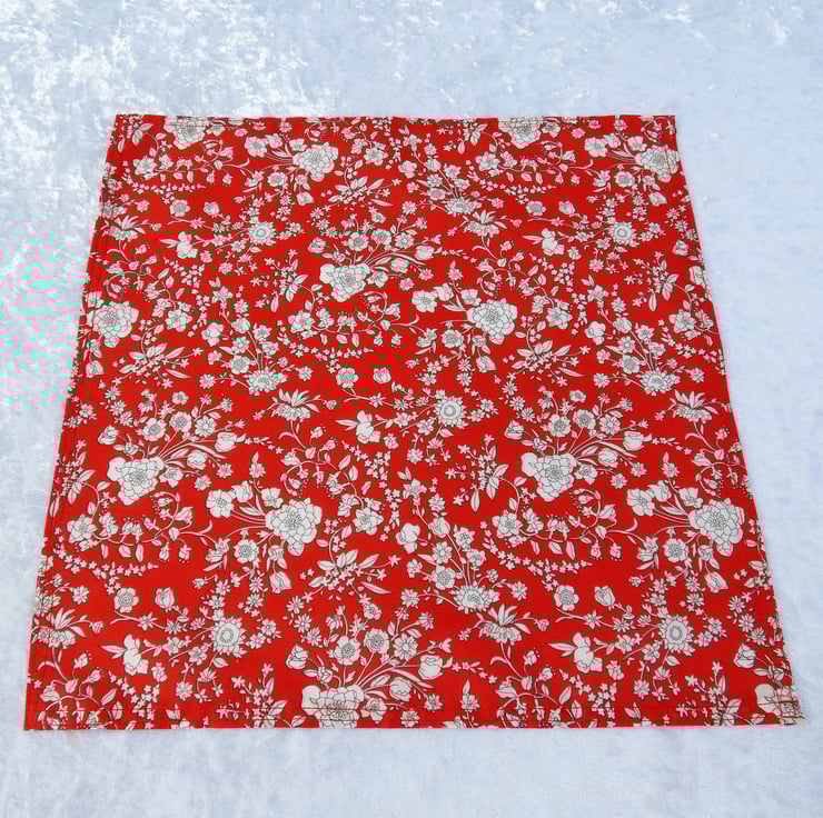 Liberty Lawn handkerchief. Cotton handkerchief.... Folksy