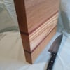 Mixed hardwood chopping board 