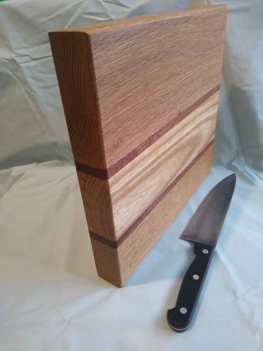 Mixed hardwood chopping board 
