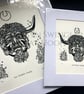 The Dorset Ooser - Ltd. Ed Lino Prints - Two Sizes Available  - Image 1