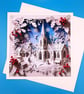 Handmade Christmas Card, Large, Wife, Husband, Parents, Sister, Grandparents