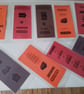 Bookmarks. Set of 3 bookmarks. Teacher gift. Ref 420