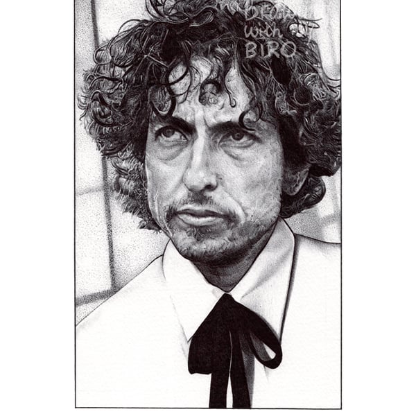 Bob Dylan (Art Print)