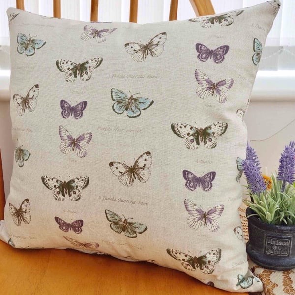 Feature Cushion: Butterfly Species