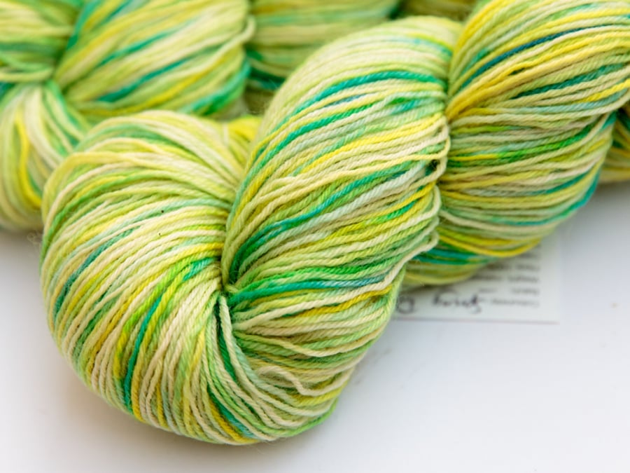 SALE: Spring Day - Superwash Bluefaced Leicester 4 ply yarn