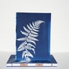 Handmade original cyanotype notebooks size A6 or 4.1x5.8 inches – SECOND