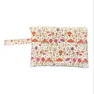 Mushroom Serenity Wristlet Bag