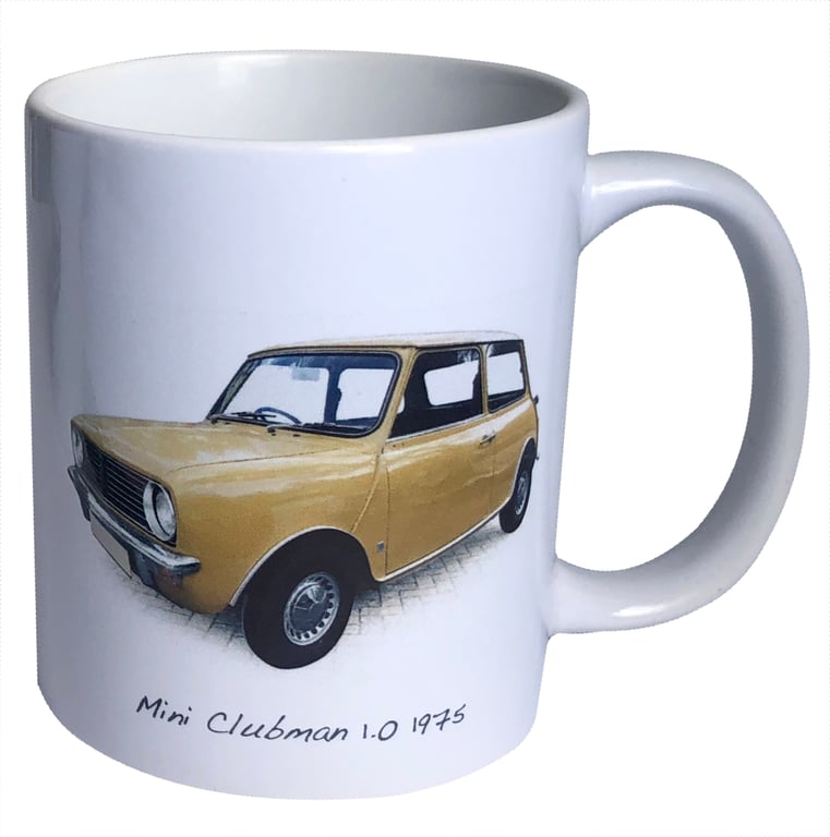 Mini Clubman 1.0L 1975 - 11oz Ceramic Mug 