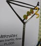 Happy Birthday Martini card with olives  - Image 3