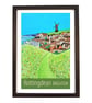 Rottingdean Brighton travel poster print by Susie West - Image 2