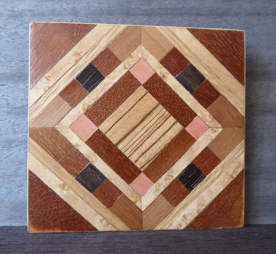 Wood Veneer Coaster