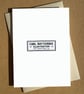 Spruce Willis Cartoon Pun Christmas Card A6 - Funny Bruce Willis Die Hard - Image 2