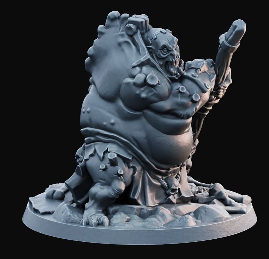 Flesh Eater2 resin cast miniatures 3d prints