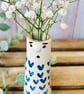 Small Blue Heart People Vase  - Image 3