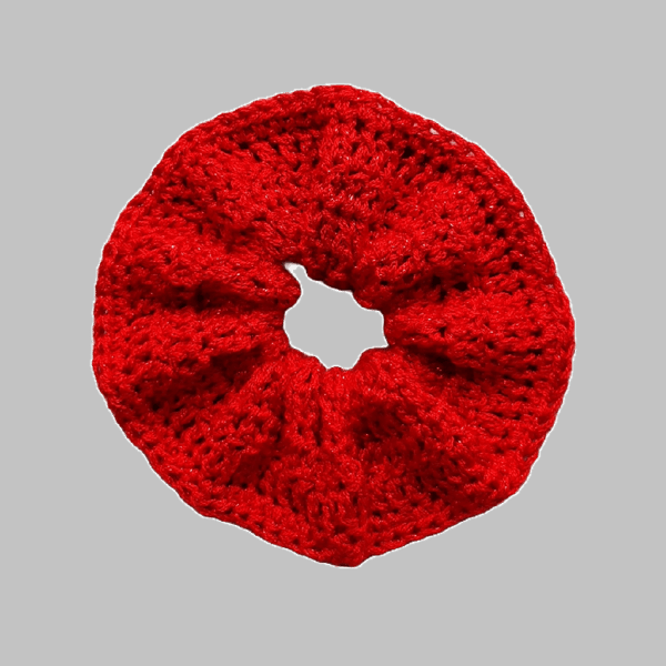 CROCHET PATTERN Sparkle Scrunchie