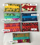 Floral pocket pack tissue case, Flowers tissue holder, 7 options, Handmade
