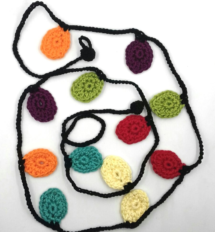 Reserved for Liz Crochet Lights 