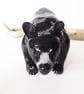 Bear Ceramic Ornament - Hand Built - Image 2